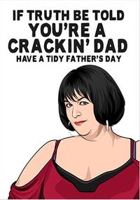 Tap to view You're a Crackin' Dad Father's Day Card