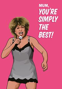 Simply the Best Mum Mother's Day Card