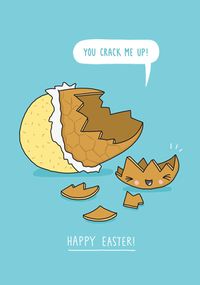 Tap to view You Crack Me Up Easter Card