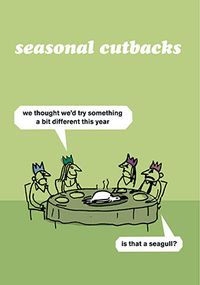 Tap to view Seasonal Cutbacks Christmas Card