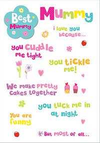 Best Mummy Birthday Card
