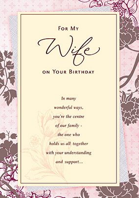 Poem for my Wife Birthday Card Funky Pigeon wife hq nude image Poem for my Wife Birthday Card Funky Pigeon pic image