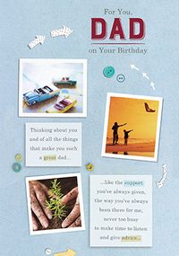 Tap to view Traditional Dad Birthday Card