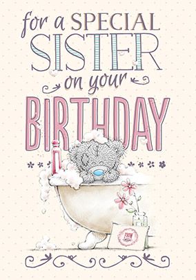 Sister Me To You Tatty Teddy Birthday Card