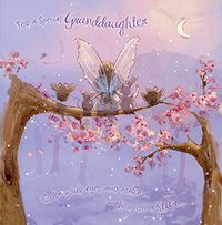 Granddaughter Birthday Card - Make A Wish