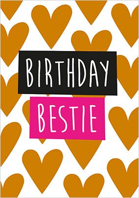 Birthday Bestie Card