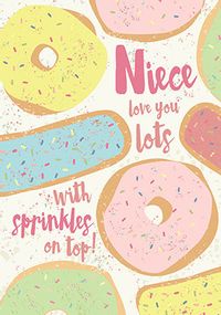 Tap to view Niece Love You Lots Birthday Card