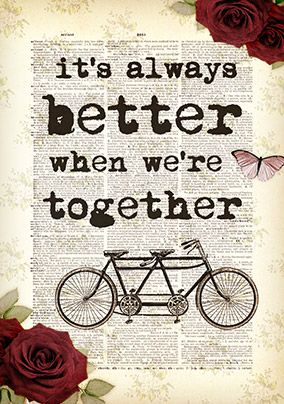 Better when we're Together Greeting Card