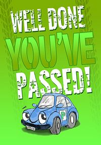 Tap to view Driving Test Congratulations Brrrm Card