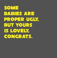 Your Baby is Lovely Card