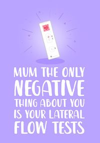 Tap to view Negative Test Mother's Day Card