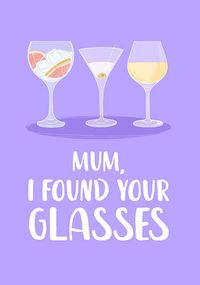Tap to view Glasses Mother's Day Card