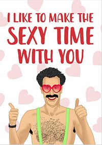 Tap to view The Sexy Time Valentine's Day Card