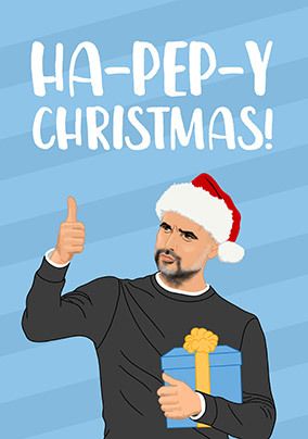 Have a Ha- Pep- Y Christmas Card