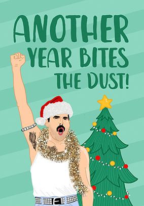 Bites the Dust Christmas Card