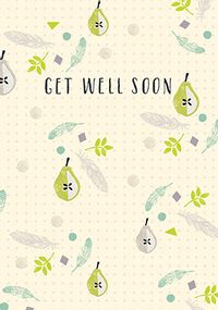Tap to view Get Well Soon Fruit Pattern Card