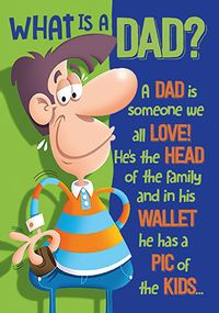 Tap to view What is a Dad Card