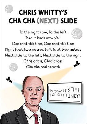 Cha Cha Birthday Spoof Card