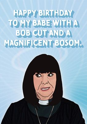 Babe Bob Birthday Card