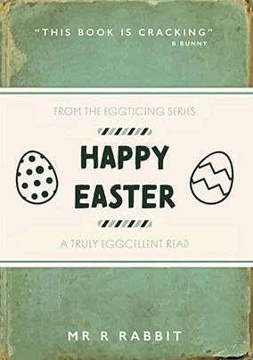 A Truly Egg-cellent Read Easter Card
