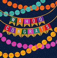 Tap to view Wahoo Congrats Card