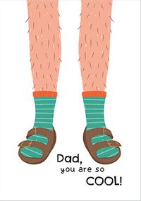 Tap to view Dad You Are So Cool Father's Day Card