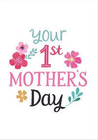 On You 1st Mother's Day Card