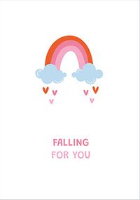 Tap to view Falling For You Valentine's Day Card