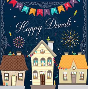 Happy Diwali Banner card