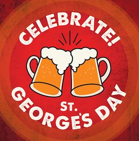 Celebrate St George's Day Card