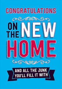 Tap to view All the Junk  New Home Card