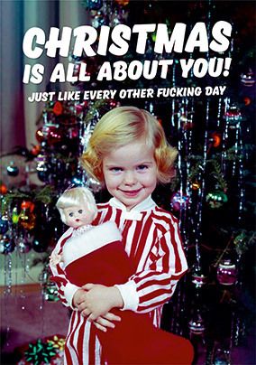 Christmas is all about You Card