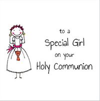 Tap to view Holy Communion Special Girl Card