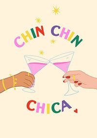 Tap to view Chin Chin Birthday Card