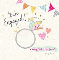 Tap to view You're Engaged Big Ring Card