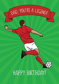 Tap to view Dad Legend Birthday Card