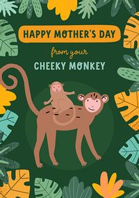 Tap to view Cheeky Monkey Mother's Day Card