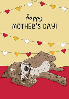 Cockapoo Mother's Day Card