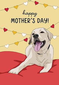 Tap to view Golden Retriever Mother's Day Card