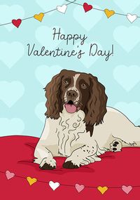 Tap to view Valentine's Day Spaniel Card