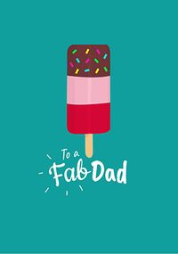 Tap to view To a Fab Dad Card