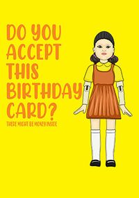 Do You Accept Birthday card