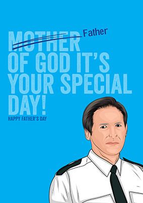 Father's of God Funny Father's Day Card