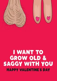 Old and Saggy Valentine's Card