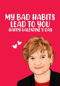 Tap to view My Bad Habits Valentine Card