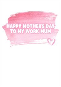 Tap to view Work Mum Mother's Day Card