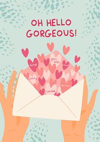 Tap to view Hello Gorgeous Card