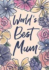 Tap to view Mother's Day World's Best Mum Giant Card