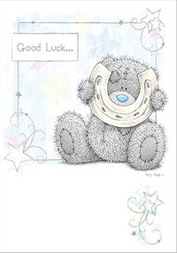 Tap to view Me to You Tatty Teddy and Horse Shoe Good Luck Card
