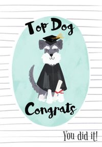 Tap to view Top Dog Graduation Card